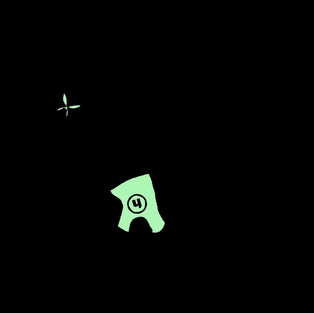 Illustration of a man in an Honest Mobile t-shirt doing a handstand with a monkey